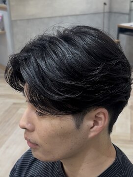 レイズ 名古屋駅(RAYS) ニュアンスパーマ センター分け M