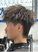 マレットマッシュウルフツーブロック