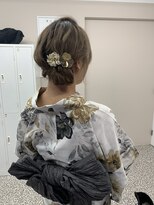 ラ ミュウ バイ ディーアンドティー(LA MIU by D&T)&nbsp;浴衣に似合うヘアセット【夏祭りや花火大会には浴衣とセット】