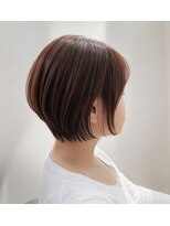 ネウィ 広島(newi)&nbsp;ショートヘア/ショートカット/オレンジブラウン