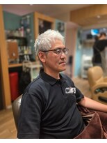 キングスカット 大阪空港店(KKcut)&nbsp;ホワイトカラー×アップバンク