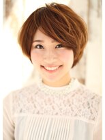 ミチオ ノザワ ヘアサロン ギンザ(Michio Nozawa HAIR SALON Ginza)&nbsp;カラーで白髪の悩みをカバーしたい 大人ショートで横顔美人