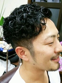 ヘアワークプラス(HAIRWORK PLUS+)の写真/男性大人気サロン☆セットが苦手な方でも大丈夫！セット時間短縮可能なスタイルをご提案！