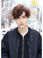 ネイビー(NAVY)&nbsp;スパイラルミディ ヌメロマッシュ 2ブロック