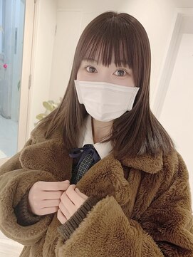 アルト(Alto) シースルーバング×ストレートヘア 渋谷/原宿/明治神宮前/表参道