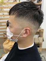 キューズ クラブ(cuz KLUB)&nbsp;【cuzKLUB】バーバースタイルスキンフェード×クロップスタイル