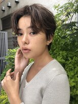 パランケイビューティー シンジュク(PALAN K-Beauty) ハンサムショート×ブラウンベージュ