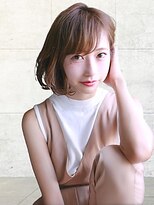 ヘアーアンジェ 南矢野目店(Hair ange)&nbsp;【イルミナカラー×髪質改善ケアプロ超音波TR】ショートスタイル