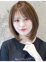 アフロート ルヴア(AFLOAT RUVUA)&nbsp;小顔効果抜群★【20/30/40/50代◎ふわっとひし形レイヤー】京佳