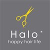ハロ ハッピーヘアライフ 長居店(Halo happyhairlife)のお店ロゴ