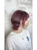 ピンクカラー10代20代12650円ダブルカラー