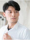 マットに決める！刈り上げサイドパートショートg名護大東