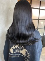 サクラ 岐阜(SAKURA) 韓国風艶髪、髪質改善ができるブルーブラックカラー　岐阜