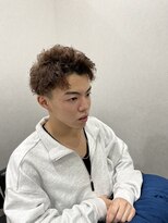 セカンド(Second)&nbsp;Second   ×　メンズパーマ