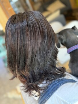 リプレシンクヘアー 多毛でも快適レイヤースタイル