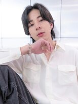 オースティン 調布アミックス(AUSTIN)&nbsp;ツイストパーマ七三オールバックマッシュウルフスリークショート