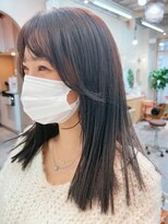 ロウバイレボ 柏(lou by revo)&nbsp;ミディアム/韓国風/レイヤーカット/顔回りカット/柏駅