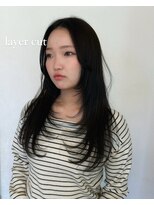 リアン 熊谷本店(Rien)&nbsp;レイヤーカット×暗髪