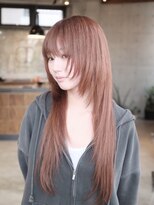 ドゥーア 代官山(Door)&nbsp;#レイヤー#レイヤーカット#オレンジ#ブリーチ#ダブルカラー