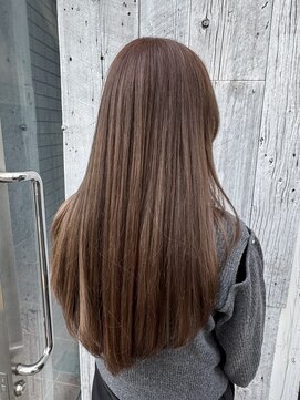 アン(Hair make un) ショコラブラウン♪