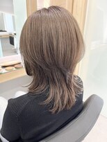 クシュ 本川越店(kusyu...)&nbsp;イメチェンホワイトブロンド外ハネボブ美髪ワイドバング韓国黒髪