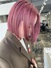 【AYUKA指名限定】髪質までこだわったブリーチカラー＋treatment￥22.000→
