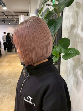 メリー オオサカ(Merly Osaka) pink beige bob
