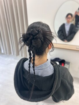ヘアセットサロン サロンエイミー(salon aemii) カチモリアップ