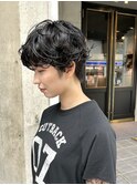 大人可愛い/20代30代40代/マッシュショート/パーマ/葛谷 英司