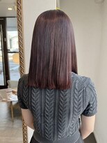 レターバイノベル(letter by novel)&nbsp;大人ボブ大人ショートボブ切りっぱなしボブ前髪あり前下がりボブ