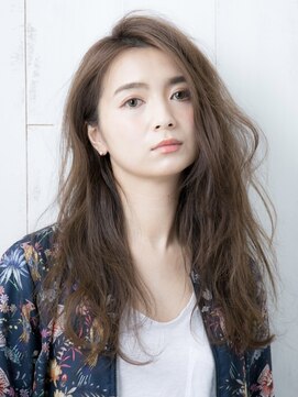 セイドット オモテサンドウ(Say. omotesando) Say.ロングレイヤーアッシュベージュアッシュオリーブ表参道青山