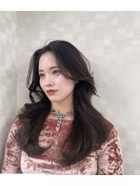 ヴィオラカラー(VIOLLA COLOR) 暗髪ロング×韓国巻/小倉