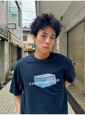 シャドウパーマ /フェザーショート /刈り上げないショート