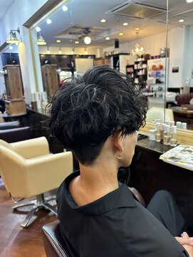 シャンプーボーイアネックス(SHAMPOO BOY Annex) メンズマッシュ　シャドウパーマ　佐世保