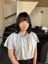 ティーヘア(t.hair)&nbsp;夏にぴったりミディアムレイヤーカット/小顔ハッシュカット