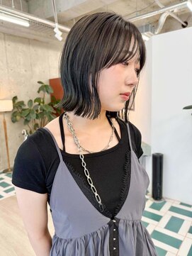 ノエ(noe) ミディアムヘア/デザインカラー/フェイスフレーミング/栄r181