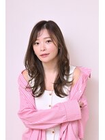 シェノン 赤羽店(CHAINON)&nbsp;巻き髪ロングレイヤー外ハネ抜け感ヘアスタイル