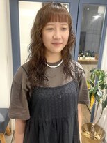 メルト 吉祥寺(melt)&nbsp;吉祥寺こなれロングミディアムパーマニュアンス顔周り