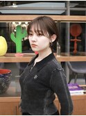 小顔ショートヘア