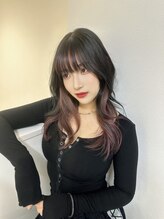 レイヤーカット×インナーカラー* *[栄駅/名駅/レイヤーカット/ブリーチ&ダブルカラー]