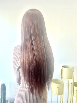 サロン(CI'SALON) ピンクブラウンカラー