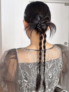 アイティーバイアルバム 下北沢店(IT by ALBUM) ロング黒髪小顔韓国ヘア_ba569081