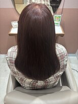 ジーナ 大宮(Zina)&nbsp;ピンクブラウンでツヤツヤロング！