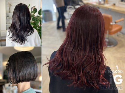 リグ ヘアアンドデザイン(LiG hair&design)の写真