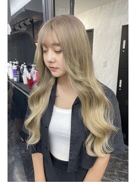 リア 大阪梅田(Ria) ~韓国ヘア ミルクティーベージュ~【Ria 大阪 梅田】