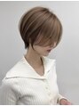ジルブラン 土浦(JIL BLAN) くびれショート×グレージュカラーが人気◎(土浦/白髪ぼかし)