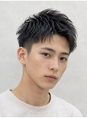 ツイストスパイラルパーマ/スパイキーショート/マッシュ