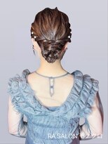 アールエーサロン モノクロ 虎ノ門(RA SALON モノクロ)&nbsp;【お呼ばれヘアセット】下めシニヨン
