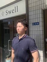 スウェル 押上店(Swell) メンズショート×カーリーパーマ