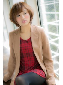 ユーフォリア 新宿通り(Euphoria) 【Euphoria】ナチュラルなのに品がある☆本命ショートボブ